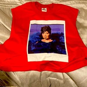 Lizzo Graphic crop top